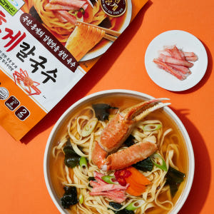 칠갑농산 BEST 6종 들깨수제비 들깨 홍게 미역 칼국수 생쫄면 불닭쫄면 맛있게 먹은 솔직 후기 - 상품 이미지 4