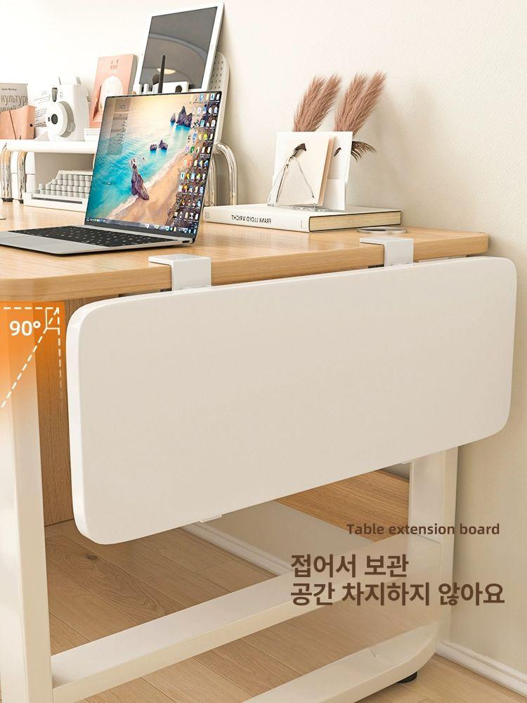 접이식 테이블 다용도 탁자 공간활용 다이닝 선반 간이 화이트보드 40 x 20 화이트 - 상세 이미지 2