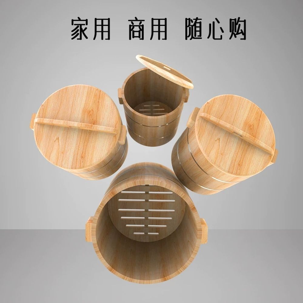 편백나무 히노끼탕 반신욕 90x60x65cm가로 폭 A. 21CM는 1.5마리약 34명를 찌를 수 있습니다. 가정용 찜천과 밥숟가락이 함께 제공됩니다., A. 뚜껑 포함