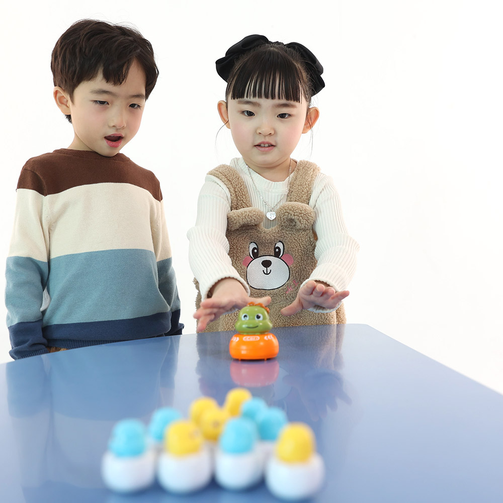 [캐스비] 공룡 알잡기 게임 낚시 소근육 실버 손운동도구 손근육 분류놀이 잡기놀이 - 상세 이미지 5