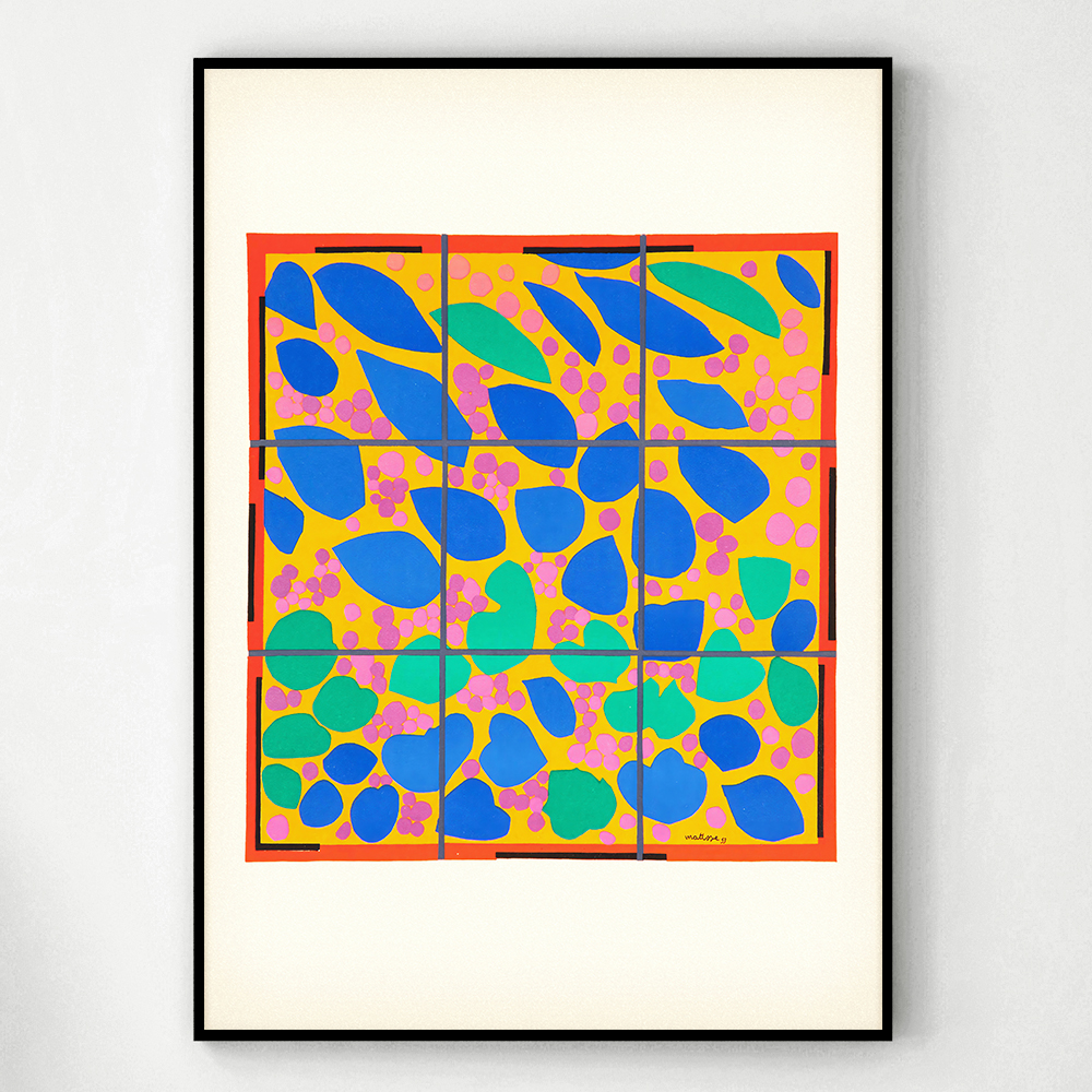 앙리마티스 인테리어 그림 액자 포스터 명화 Lierre en Fleur 1953 - 상세 이미지 3
