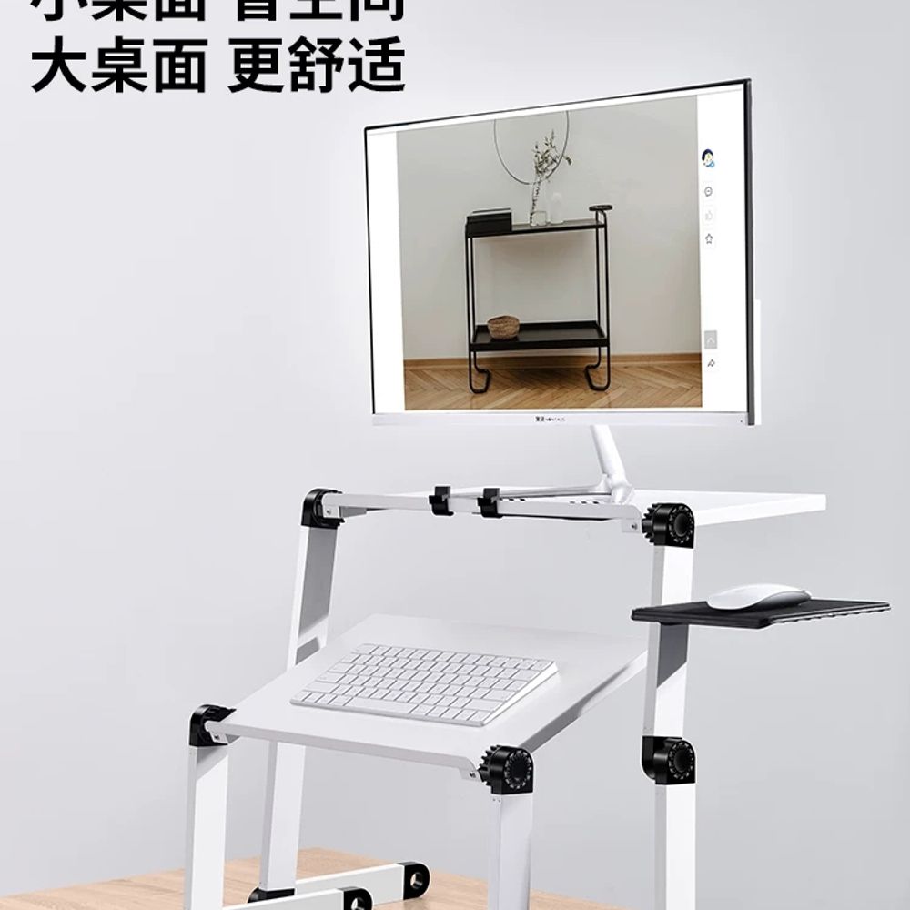 키보드 리프트 브라켓 테이블 각도조절 선반 노트북 스탠딩 - 상세 이미지 5