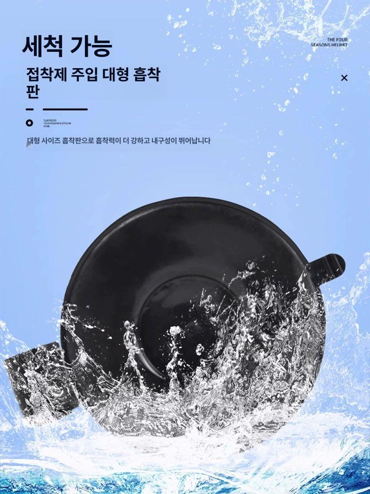 차량용 거치대 2열 뒷좌석 태블릿 헤드레스트 뒷좌석용 블랙 360도 회전 B - 상세 이미지 4
