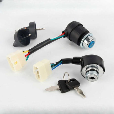 [해외]경운기 스타터 발전기 조립 농업용 키박스 부품 시동 1. 디젤 발전기 전동 스위치(5선)