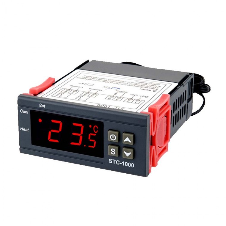 디지털 온도조절기 DC 12V 냉방 난방
