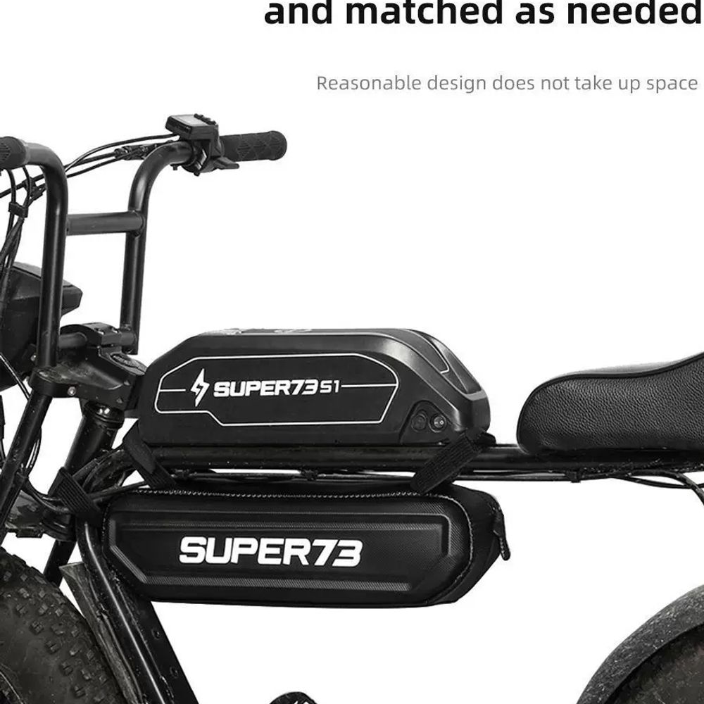 전기 자전거 중앙 바스켓 수납 S 가방 짐받이 바 A. super73 리앙바오, A. 6L - 상세 이미지 3
