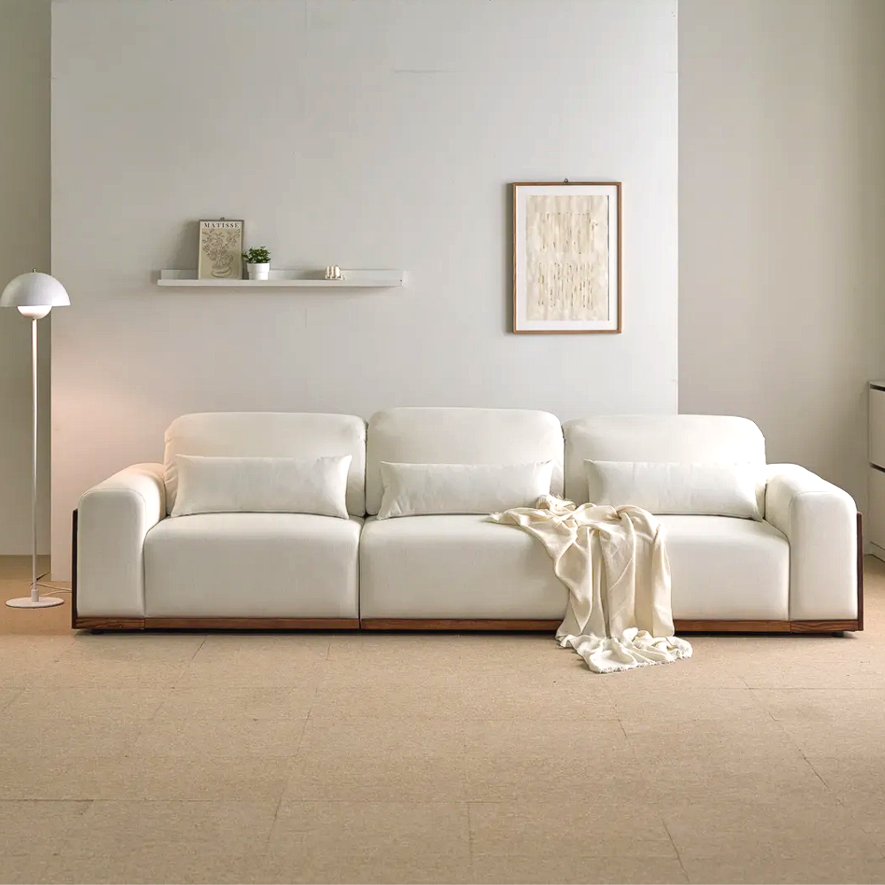 무빙 소파 모션 슬라이드 기능성 패브릭 전동 리클라이너 4인용 쇼파 루노