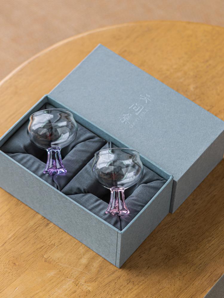 크리스탈 장식품 투명 유리구슬 장식 보석 거실 장식용 핑크 85ml - 상세 이미지 2