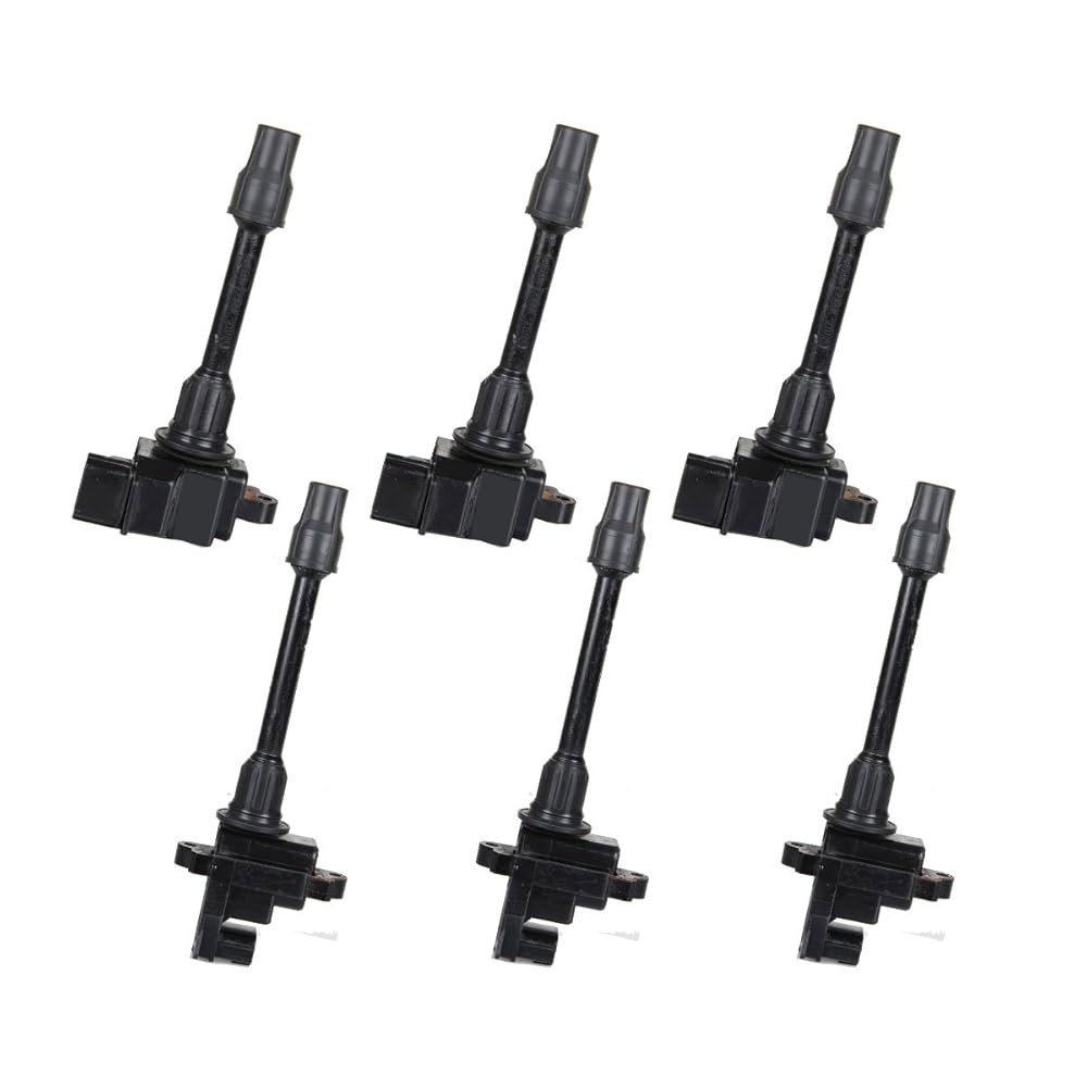 ENA 6개의 점화 코일 팩 전면 후면 호환 세트 Nissan Infiniti 1995 1996 1997 1998 1999 Maxima I30 3.0L V6 교체용 C1001 C1 - 상품 이미지
