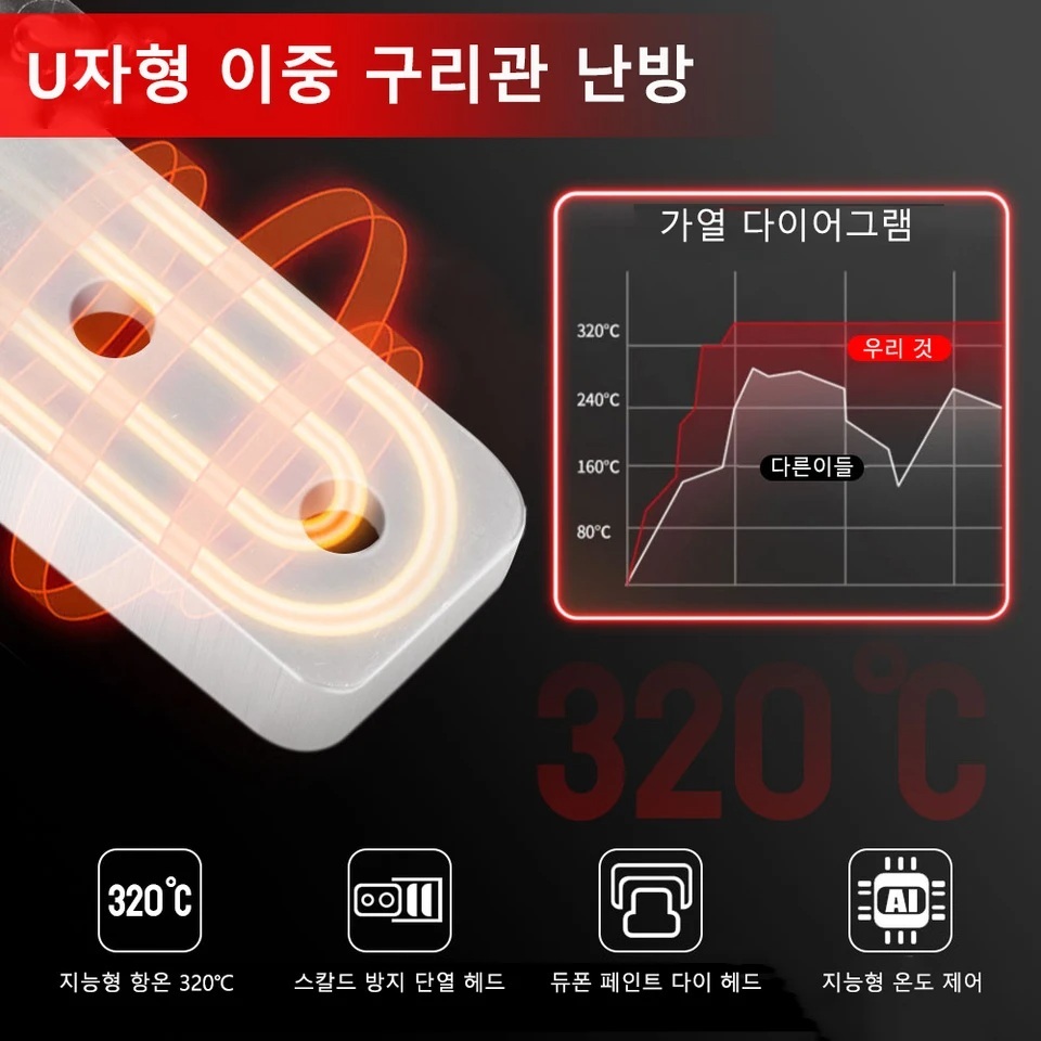 무선 PE융착기 웰딩기 PC파이프 맞대기 용접기 10셀 배터리 2개 1세트 - 상세 이미지 3
