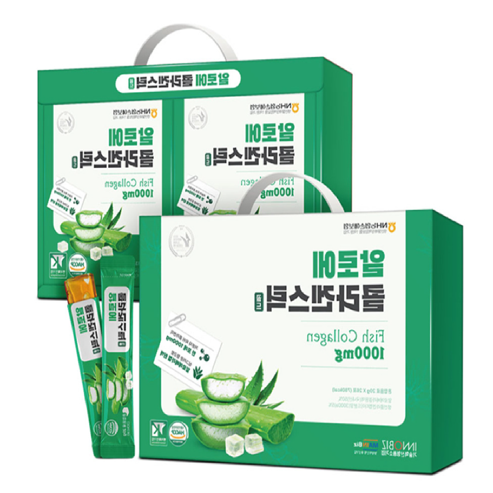 알로에콜라겐스틱 저분자피쉬콜라겐 어류 펩타이드 젤리스틱 20g x 30포 - 상세 이미지 3
