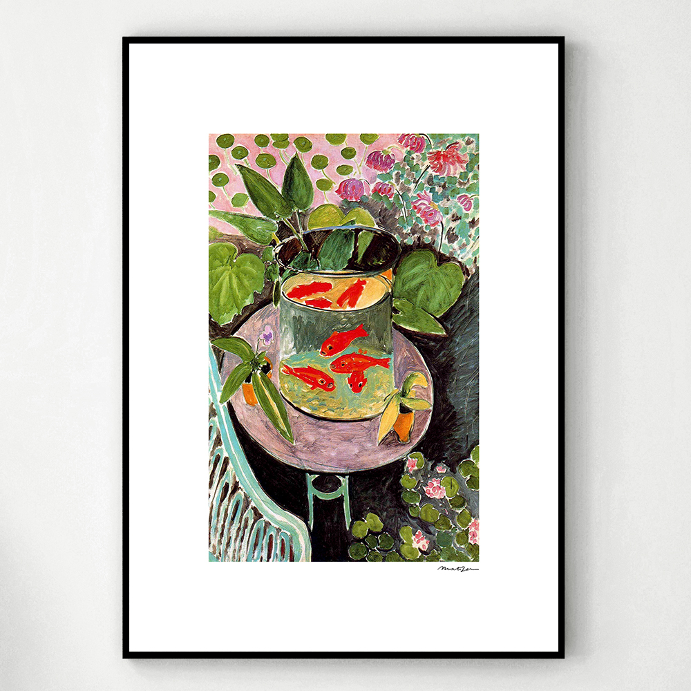 앙리마티스 인테리어 그림 액자 포스터 명화 The Goldfish 1912 - 상세 이미지 3