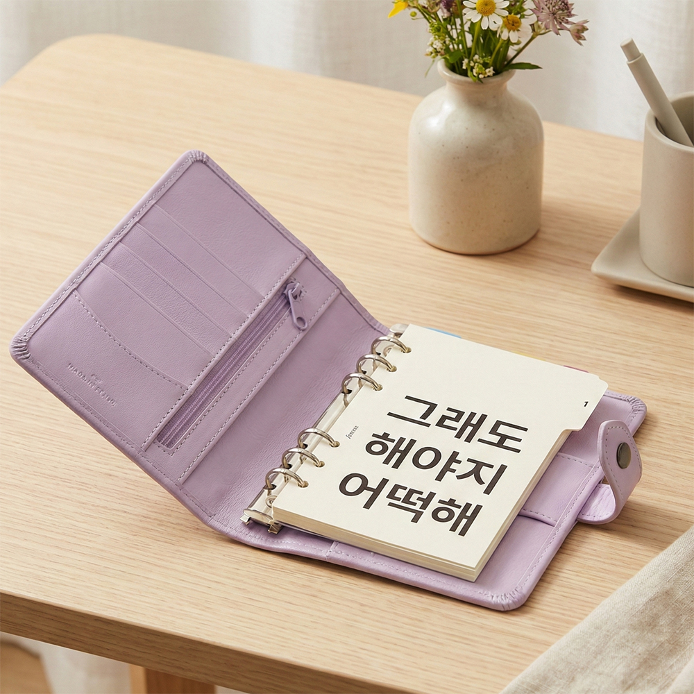 공감 문구 다이어리 레터링 다꾸 스티커 그래도 해야지 어떡해 검정 XXS 4.5x5.8cm - 상세 이미지 2