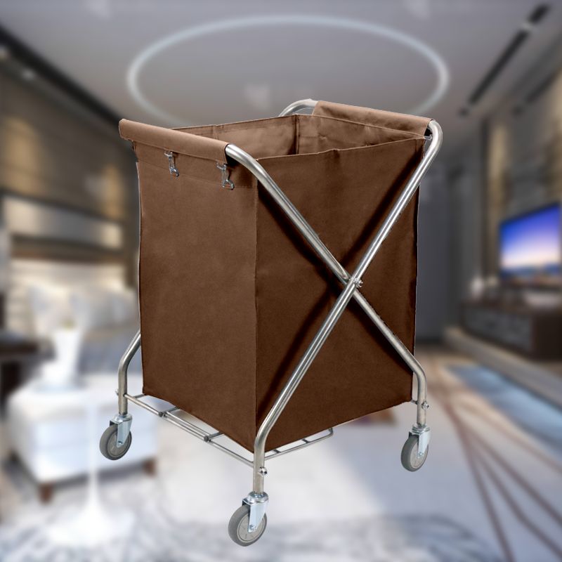 호텔 세탁 카트 이동식 빨래 런드리 린넨 트롤리 수거 업소용 수건 모텔 - 상세 이미지 2
