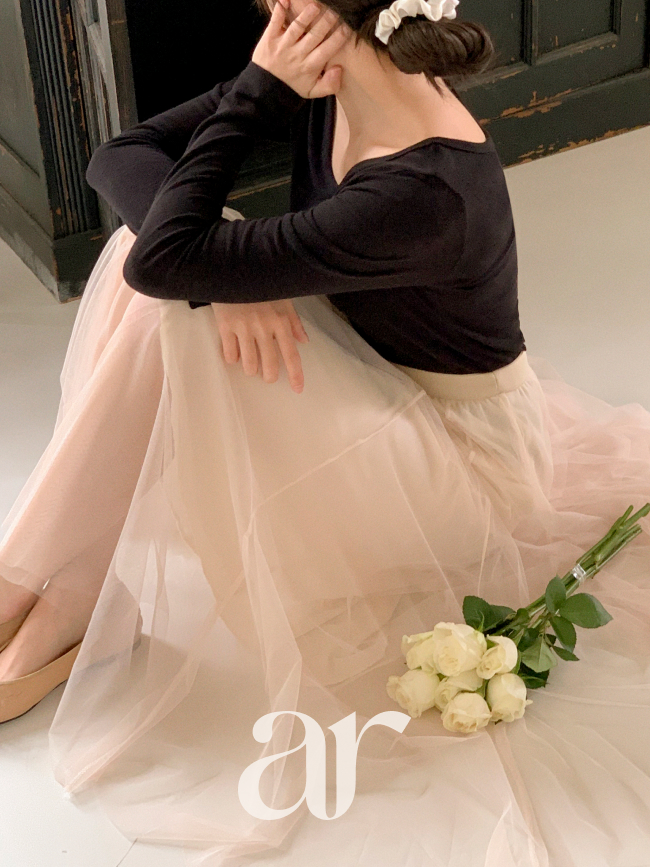 [투데이Pick]  리나 밴딩 샤 스커트 sk6351 이미지 2