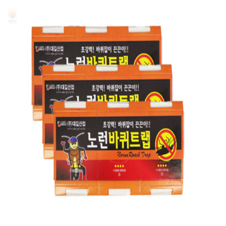 고프로컬렉션 바퀴트랩 보행해충트랩 바퀴벌레약 초강력바퀴벌레끈끈이