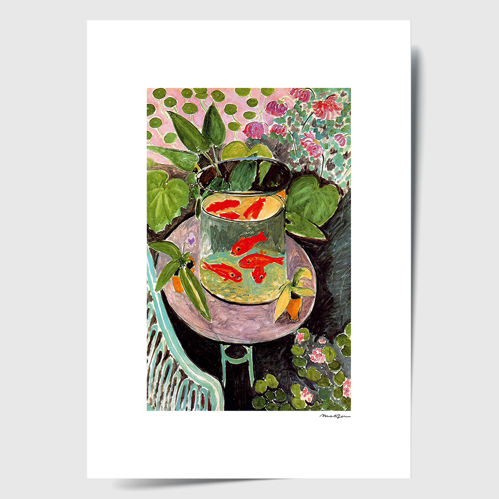 앙리마티스 인테리어 그림 액자 포스터 명화 The Goldfish 1912 - 상세 이미지 2