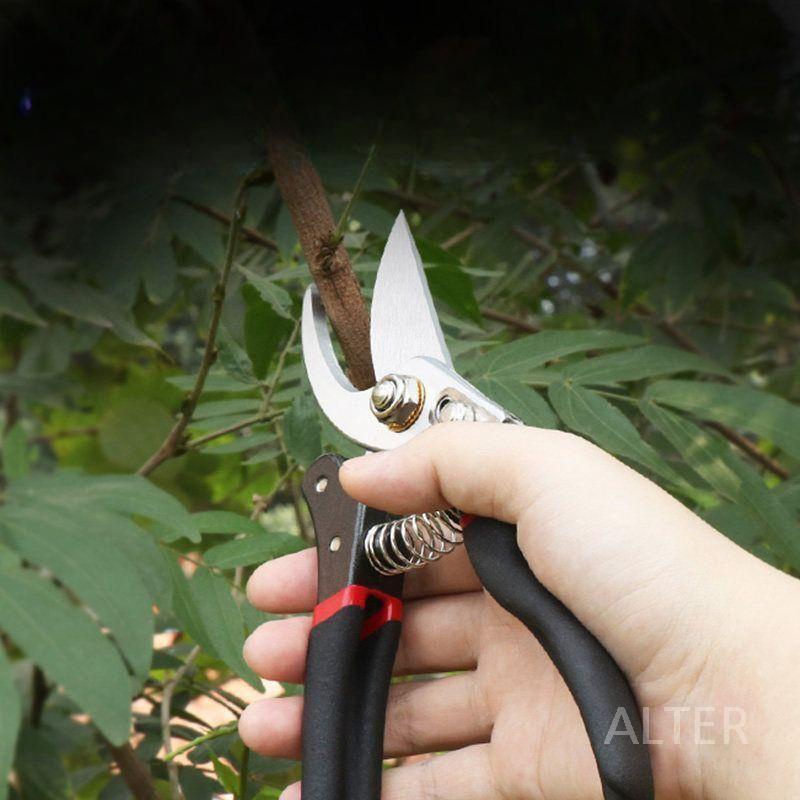 분재가위 원예 조경 가지치기 분재용 전정 꽃꽂이 전지 나무 가위 꽃가위 V11 전정 칼날 2개 - 상세 이미지 3