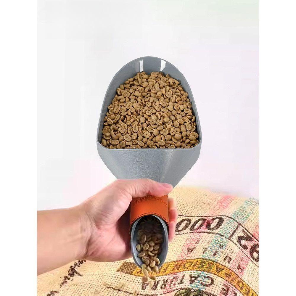 원두 스쿱 커피 대형 숟가락 카페 가루 포장용 그레이-퍼플 1kg 녹두 - 상세 이미지 2