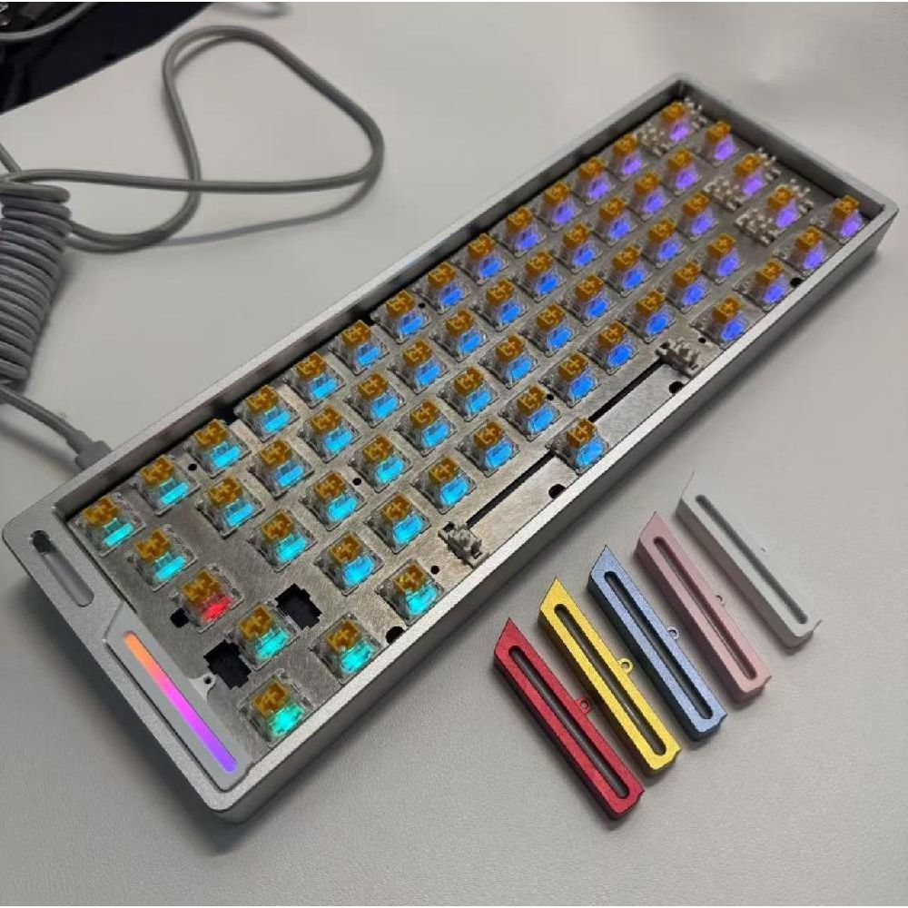 GH60 케이스 기계식 알루미늄하우징 하우징 밀크 키보드 - 상품 이미지