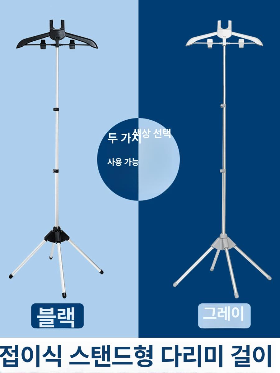 접이식 다리미판 양면사용 매트 내열성 스팀 행거 랙 그레이 행거형 다리미판 - 상세 이미지 2
