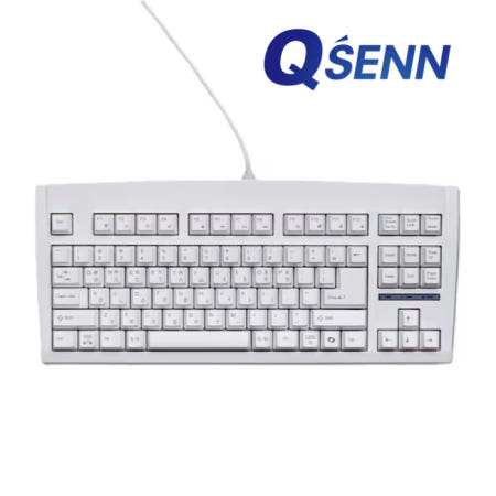 큐센 QSENN DT35 89 TKL 멤브레인 키보드 (화이트)