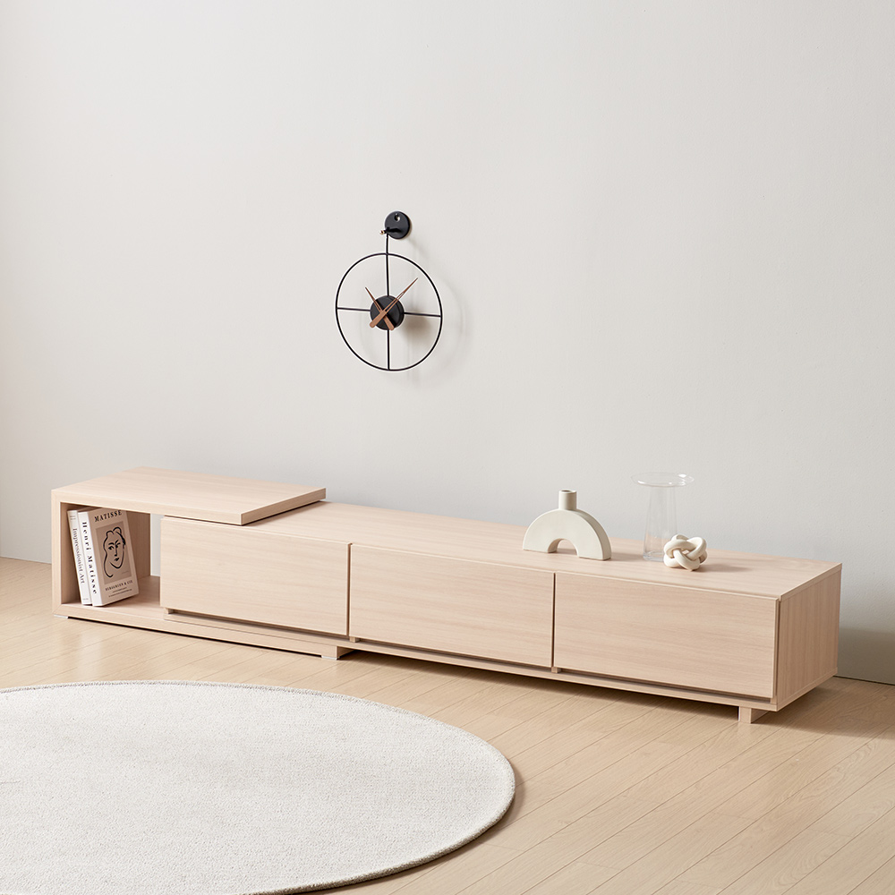 장인가구 피오레 확장형 서랍 TV 거실장