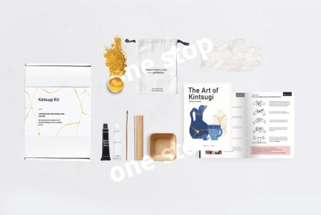 [해외]킨츠기 키트 세라믹 도자기 수리 DIY 세트