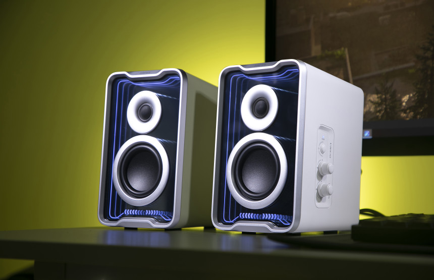 [EDIFIER QR30 액티브 멀티 미디어 블루투스 스피커 30W 화이트 사진 1