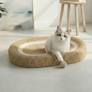 레토 고양이 스크래쳐 특대형 사이잘삼 침대 60x40 솔직 후기 | 실제 사용자 리뷰 총정리 - 상품 이미지 2