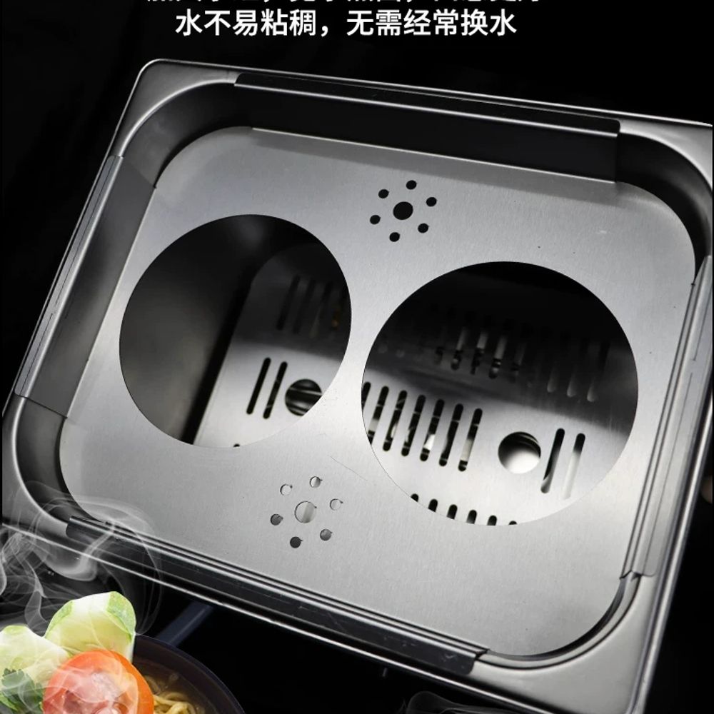 계란 반숙기 에그 60개 찜기 삶는기계 가 A. 이중 헤드 데스크탑 확대 220V2400W 이미지 6