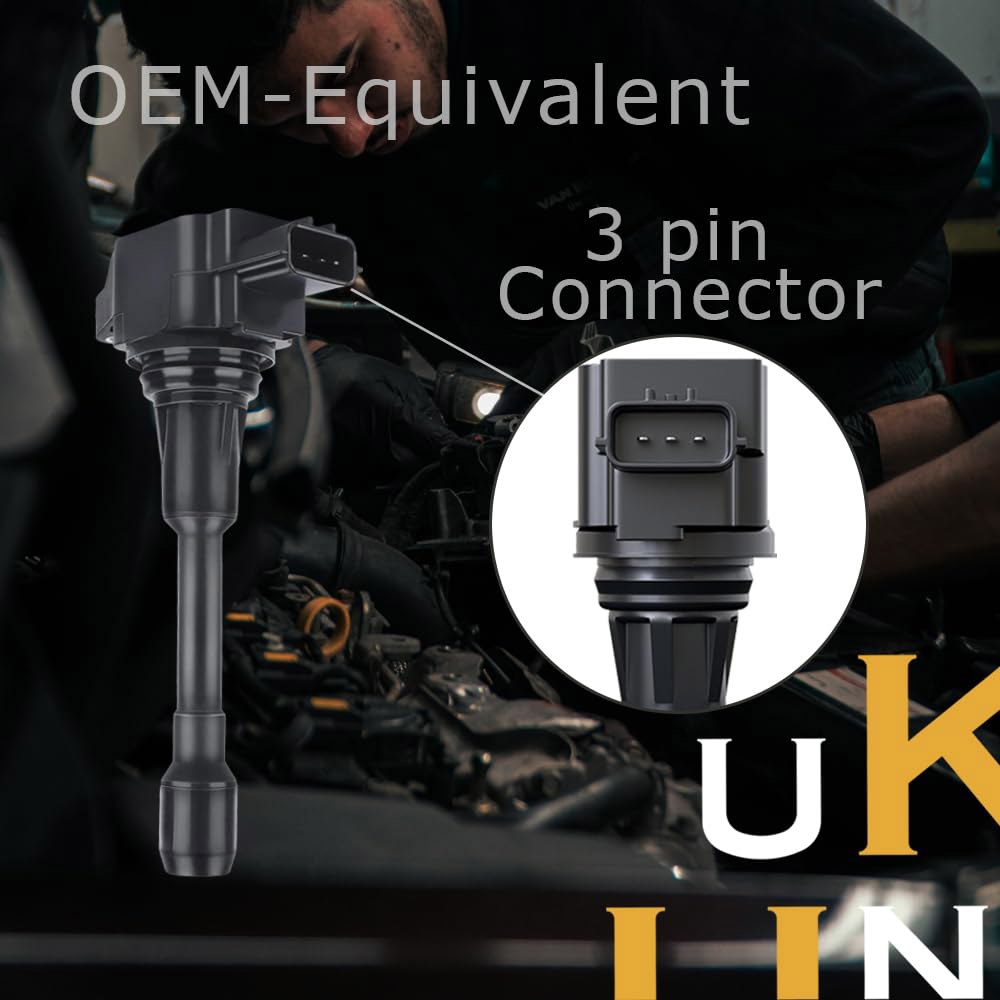 닛산 ALTIMA 370Z 큐브 JUCK용 OEM 4 PCS UF549 점화 코일 팩, 인피니티 FX 37 50 G M Q60 Q70 QX50 QX70 교체를 위한 패스파인더 로그 - 상세 이미지 2