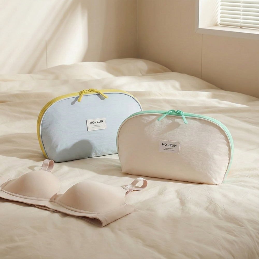 올인원 여행용 속옷 파우치 다용도 방수 파우치 여성용 속옷 케이스 - 상세 이미지 4