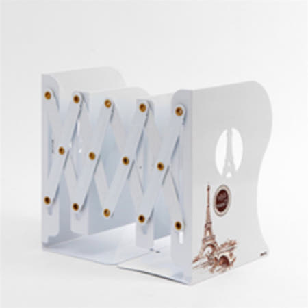 라온샆 접이식 북앤드 철제자바라책꽂이 스틸책장 책정리대