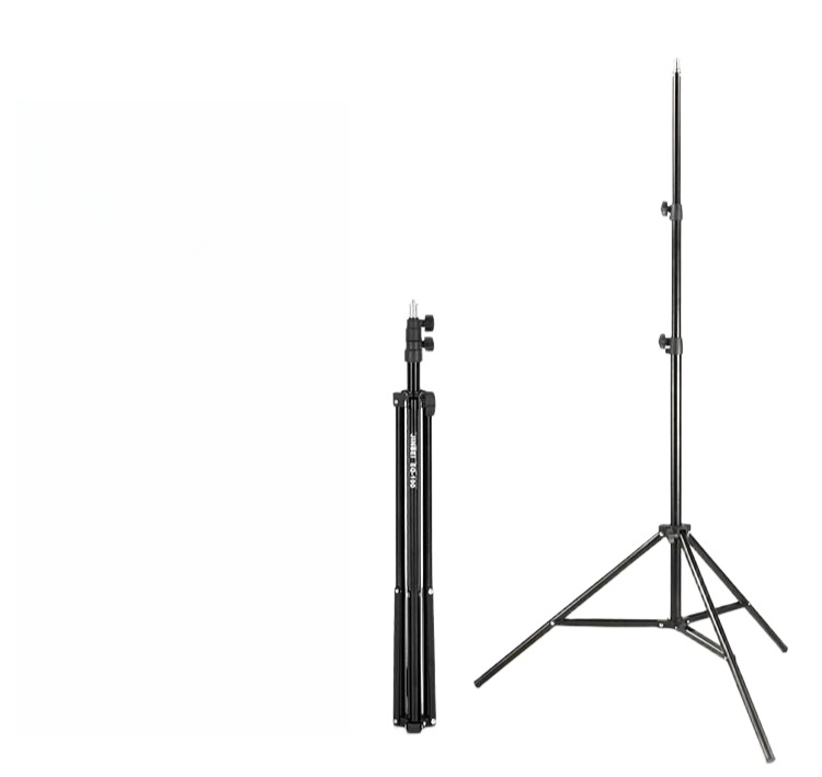 지지대 야외 난로 연통 삼각대 거치대 고정 브라켓 관통 EQ 220 조명 스탠드 2.2m4.5kg - 상품 이미지