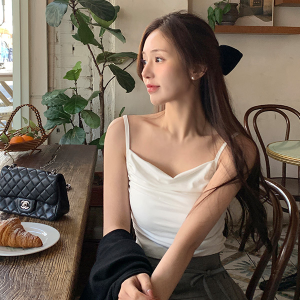 르멜 셔링 드레이프 패드 나시 ts4363 - 상품 이미지