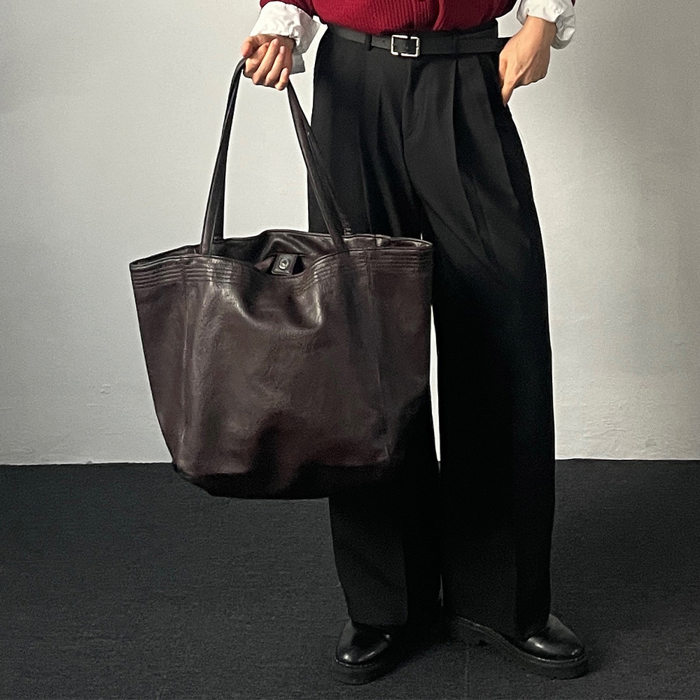 남자가죽숄더백 옆으로매는가방 남자크로스백