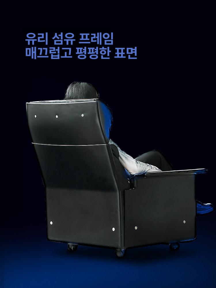 가죽 모듈 모듈형 천연 사무실 카페 임원용 하이엔드 1인용 좌석 낮은 등받이 수입 스웨이드 벨벳 - 상세 이미지 5