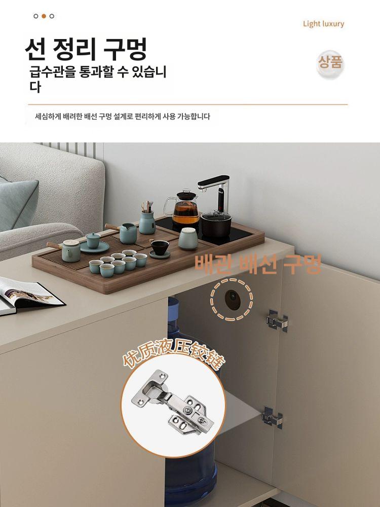 틈새 다용도실 침실 서랍형 슬림 벽면 정리함 수납 밀크커피 30 x 90x65 양쪽 - 상세 이미지 4