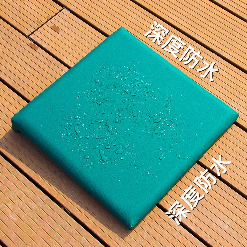 야외 방수 쿠션 간이 의자 휴대용 방석 벤치 공연장 수영장 시트 두께 보라색 40x38cm (3cm) - 상세 이미지 2