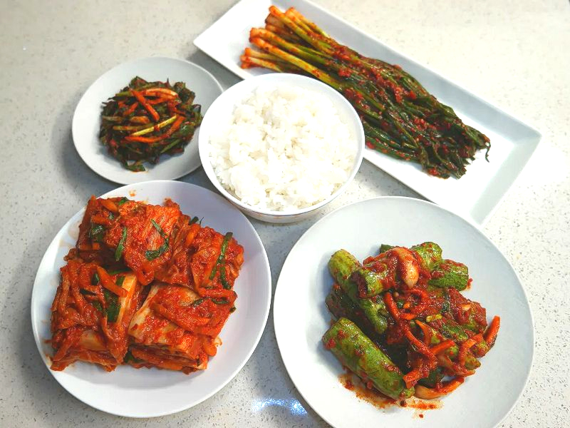 순폭탄 파김치 바로 담근 국내산 쪽파김치 500g, 1개 - 상세 이미지 4