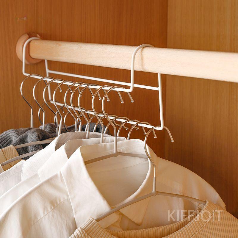 공간활용 2단 옷장 정리 옷걸이 렉 세비아숲 제품 이미지