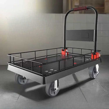 [해외]롤카트 울타리카트 접이식 이사 롤테이너 바스켓 검정이중강화길이90폭605인치고탄성 택 검정 이중강화 길이90 폭60 5인치 고탄성