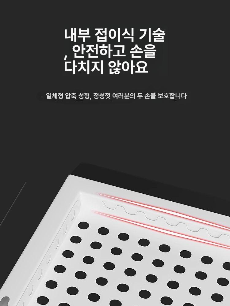 정리대 카센터 수납함 툴행거 타공판 거치대 이동식 랙 무타공 스티커 4장 세트 - 상세 이미지 5