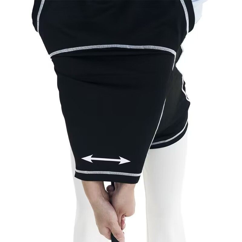 골프 스윙 교정 조끼 셔츠 블루 폼 연습 비거리 - 상세 이미지 4