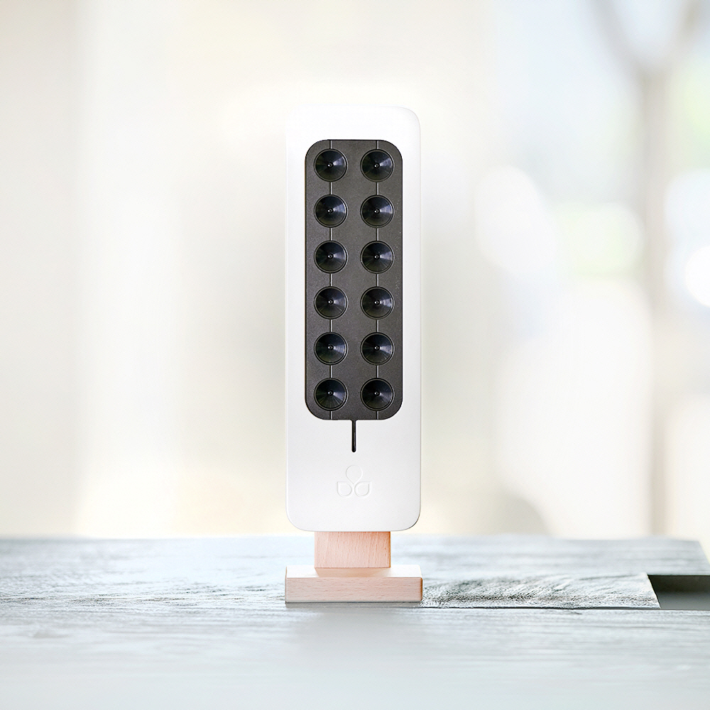 테코야 룸 200 화이트 필터없는 공기청정기 음이온 소형 원룸