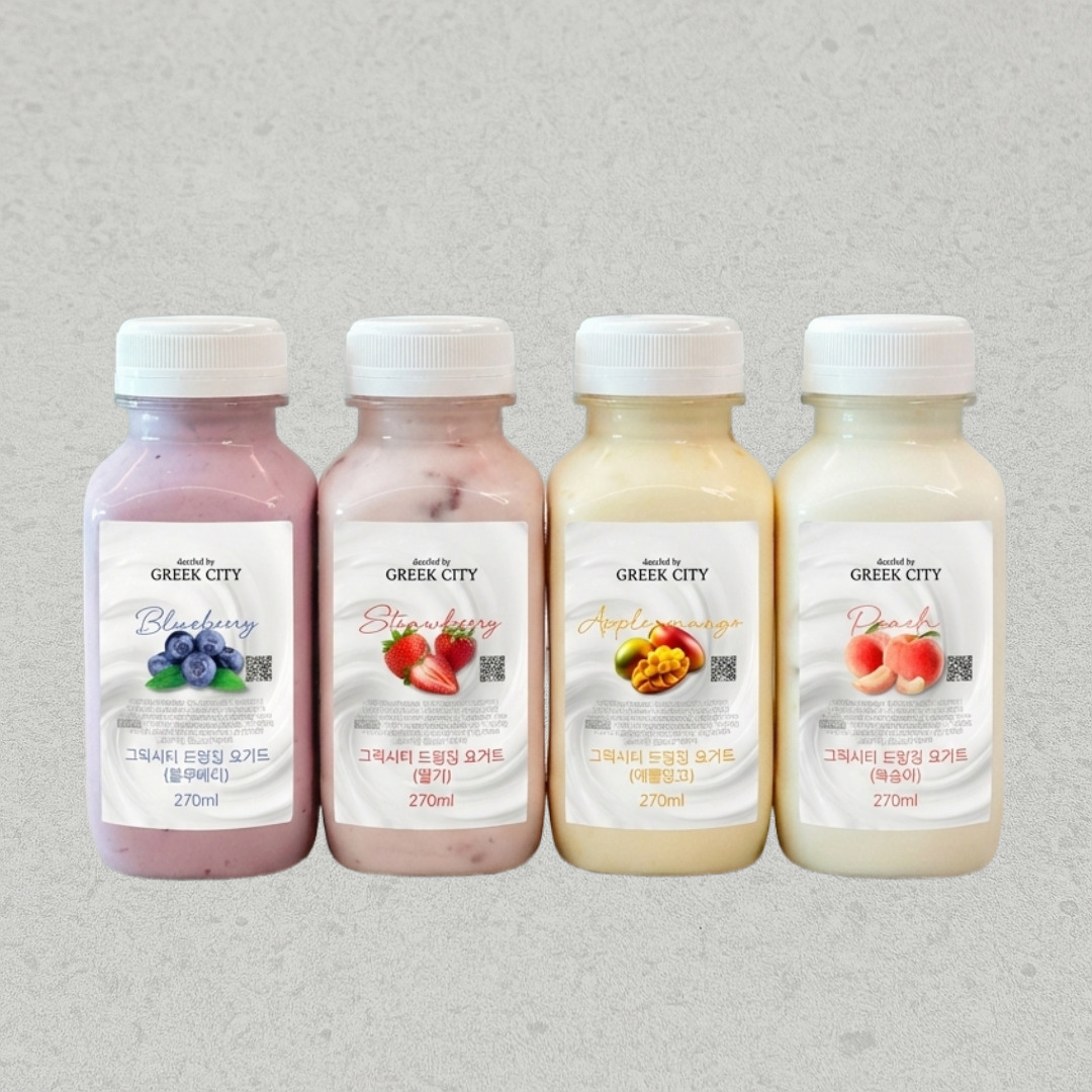 그릭시티 드링킹 요거트 블루베리(270ml) 외 4종 - 상품 이미지