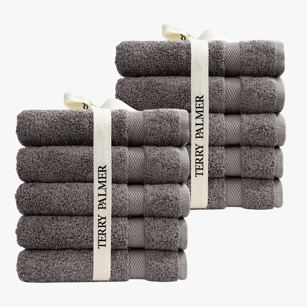 테리파머 180g 다이아보더 호텔 수건 10장 타올 타월 수건세트