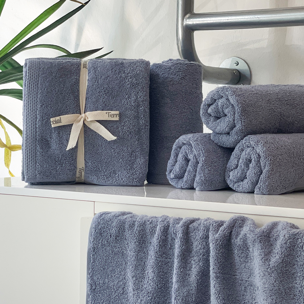 테리파머 625gsm 고중량 200g 호텔수건 타월 10장 리본선물포장 수건 타올