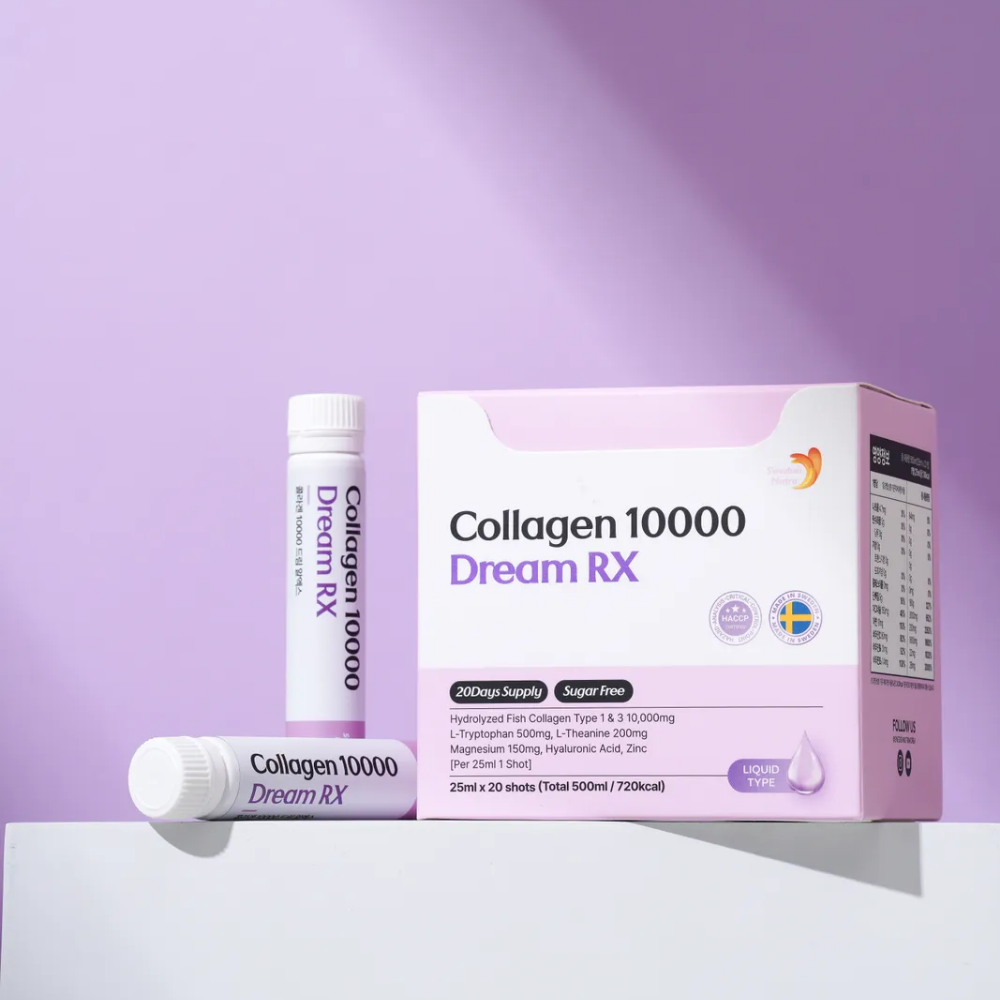 스웨디시뉴트라 마시는 콜라겐 드림RX 10,000mg 20개입, 1개 - 상세 이미지 3
